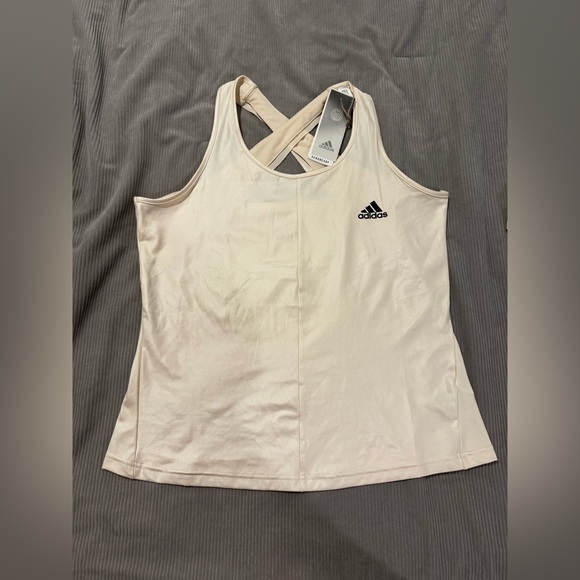 adidas Tops - NWT Adidas Aeroready Women's Off-White Tank